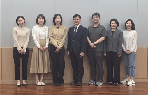 백연화 교수 건강강좌 단체사진